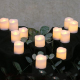 Flickering Tea Candle Light Wedding Decor Flickering Tea Candle Light Wedding Decor