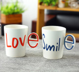 Couple Coffee Mug "LOVE & SMILE"