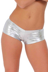 Metallic Booty Shorts