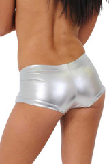 Metallic Booty Shorts