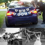 Car Garland "JUST MARRIED" Car Garland "JUST MARRIED"