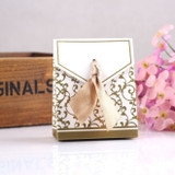 100 Pc. Gold Silver Wedding Favor Boxes