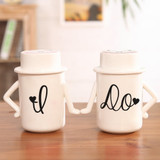 "I DO" shoes or cup sticker