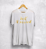 Just Married T-Shirt Wife Husband