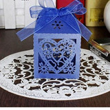 10 Pc. Heart Laser Cut Favors Candy Boxes