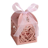 10 Pc. Heart Laser Cut Favors Candy Boxes