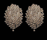 Long Beads Tassel Earrings
