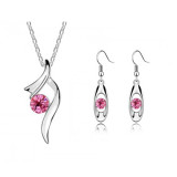 Jewelry Set Necklaces Pendants Dangle Earrings