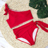 Sexy Swimsuit One Shoulder Female