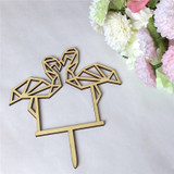 Flamingo Shape Cake Topper
