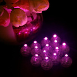 50 Pc. Round Ball Led Balloon Lights 50 Pc. Round Ball Led Balloon Lights