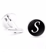 A-Z Single Letter Alphabet Cufflinks