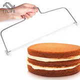 1PC Stainless Steel Adjustable Wire Cake Cutter