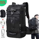 50L Waterproof Travel Backpack 17.3 Laptop