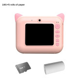 Children Camera Instant Print Camera Instax Print For Kids Birthday Gifts 1080P HD Camera With Thermal Photo Paper Toys Camera