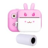 Children Camera Instant Print Camera Instax Print For Kids Birthday Gifts 1080P HD Camera With Thermal Photo Paper Toys Camera