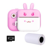 Children Camera Instant Print Camera Instax Print For Kids Birthday Gifts 1080P HD Camera With Thermal Photo Paper Toys Camera