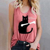 Scoop Neck  Print Camis