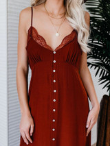 Sexy V Neck Lace Sleeveless Sling Maxi Dresses