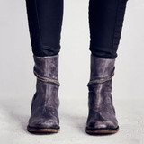 Fashion Women Leisure Low Heel Boots