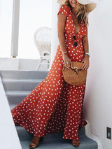 Summer Party V-Neck Dress