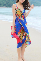 Two Way Beach Chiffon Shawl