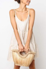 Spaghetti Strap  Plain  Sleeveless Casual Dresses