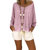 Fashion Bat Long Sleeve Loose Shirt