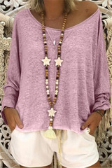 Fashion Bat Long Sleeve Loose Shirt