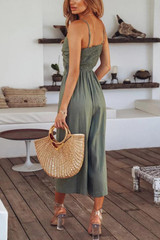 Sexy Fashion Hollow Out Sleeveless Jumpsuit