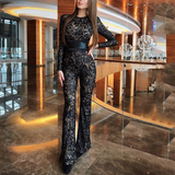 Sexy Fashion Long Sleeve Jumpsuit