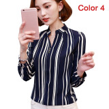 Women Chiffon Blouse Shirt