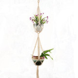 handmade macrame plant hangers
