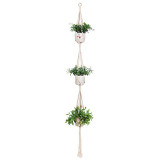 handmade macrame plant hangers