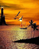 Sunset by the Sea