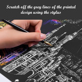 Scratch Painting - Venice in Italy
