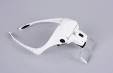 Headband Magnifier Glass Magnifying Glasses with Lamp for Paint by Numbers