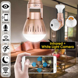 200W  Camera Bulb Wireless 2MP HD 360 Degrees Panoramic Wifi Camera
