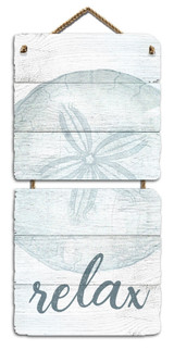 Sand-Dollar Relax Wall Art