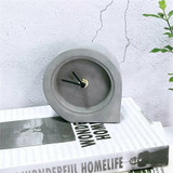 Men's Concrete Desk Clock