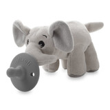 Ali+Oli Elephant Pacifier Holder (w/out Pacifier)