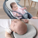 Head Shaping Baby Nursing Pillow Anti Roll Memory