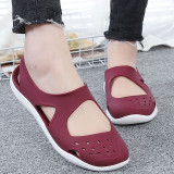 Fashion Summer Shoes Women Sandals Slip-on Flat Sandals Jelly Beach Shoes Ladies Slides Slippers Sandalia Feminina Zapatos Mujer