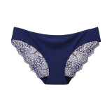 Ladies Underwear Woman Panties Sexy Lace Plus Size Panty Mid-Rise Transparent Seamless Comfortable Briefs Girls Lingerie