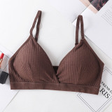 Sexy Push Up Bras For Women Padded Bra Cotton Comfort Wireless Brassiere Seamless Bralette Padded Underwear Female Sexy Lingerie
