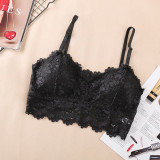 Sexy Bra Women Lace Bralette Sexy Lingerie Underwear Wireless Padded Seamless Bra Ultra Strap Padded Bras for Women 1/2 Pcs