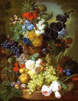 Diamond Painting - Large basket of fruits
