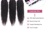 Curly Brazilian Human Hair Bundles
