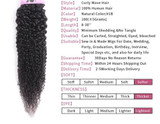 Curly Brazilian Human Hair Bundles