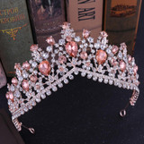 Vintage Rhinestone Pageant Crown Crystal Tiaras Vintage Rhinestone Pageant Crown Crystal Tiaras